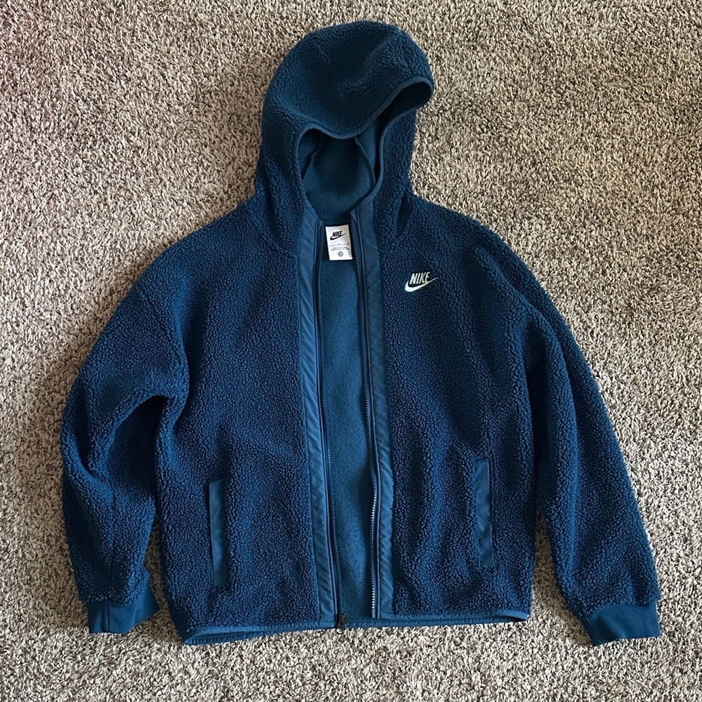 Nike Deep Blue Sherpa Jacket